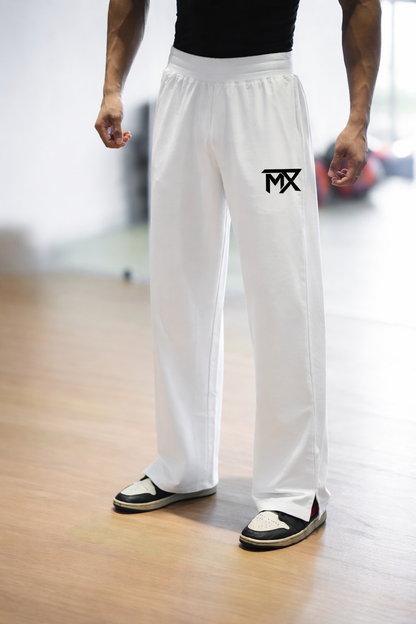 MX Street Classic Workout Pants – White Edition