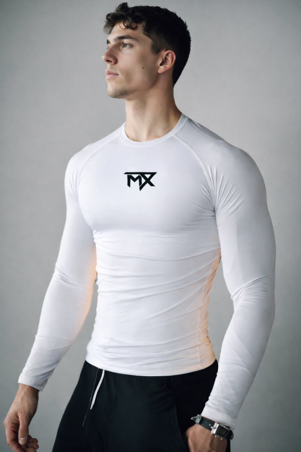 Men’s Full-Sleeve Compression T-Shirts for Gym & Training